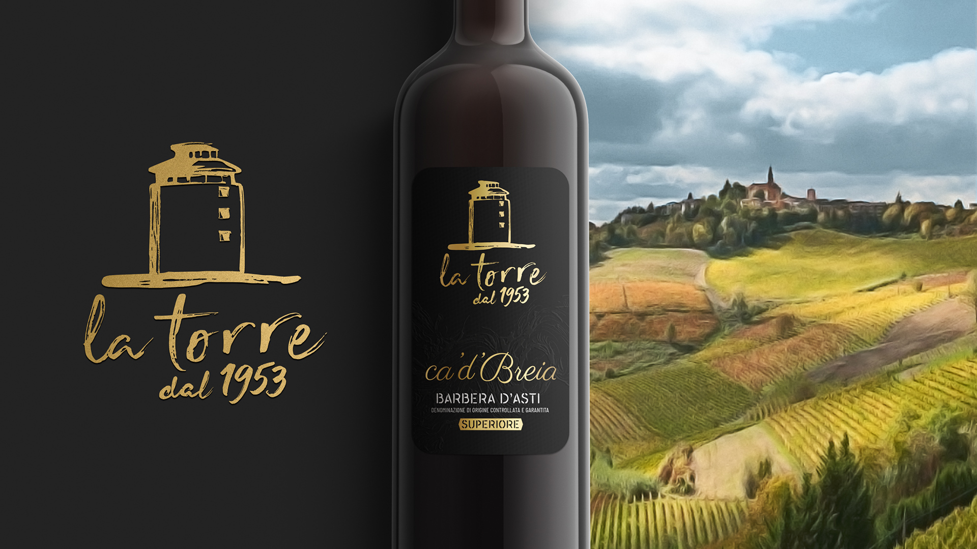 La Torre 1953.<br> Wines form a Unesco World Heritage site. 