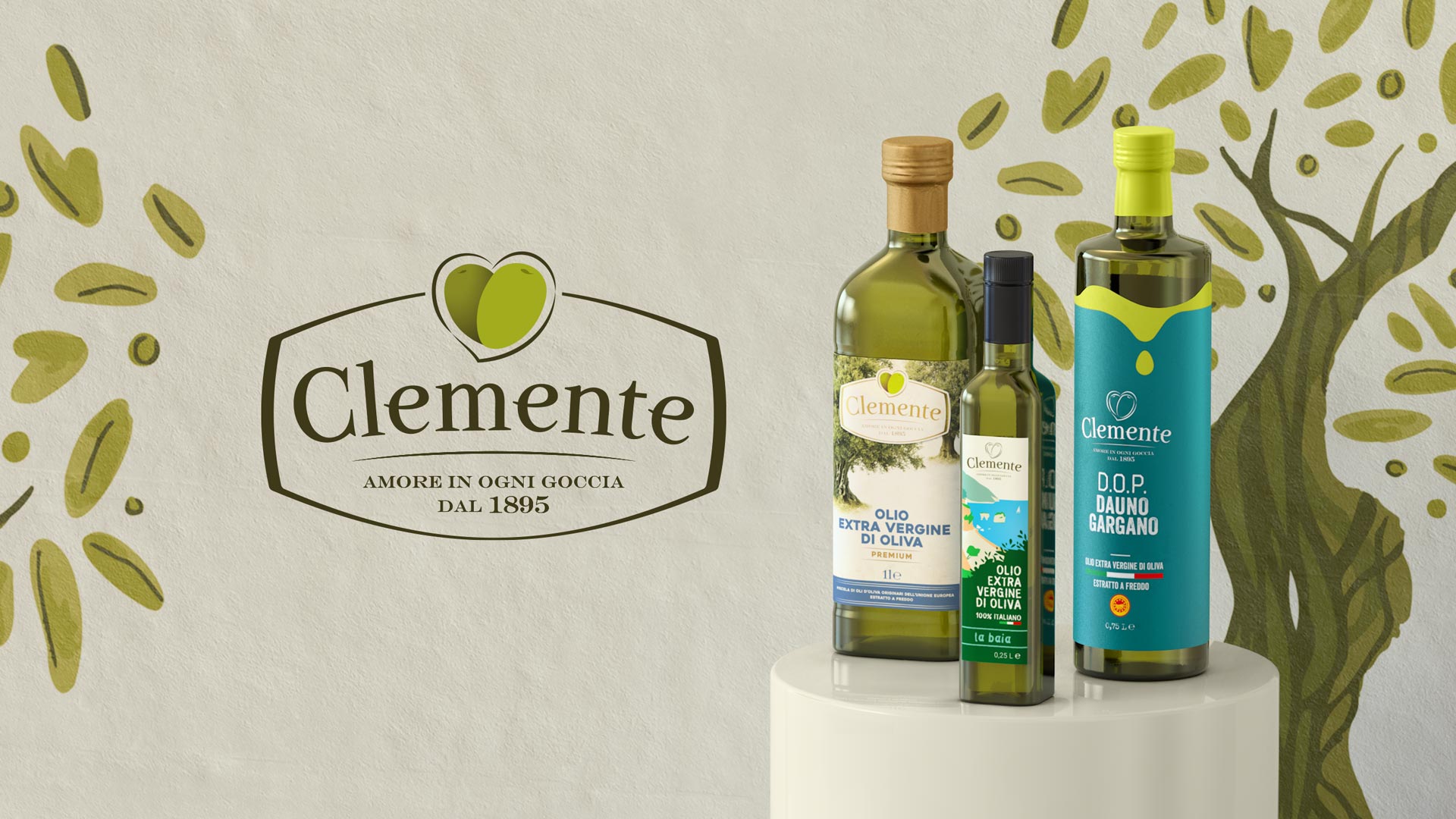 Olearia Clemente.<br>the largest Italian olive oil producer.